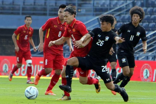 Sau AFF Cup, U.22 Việt Nam đụng ngay kình địch Thái Lan ở vòng bảng giải Đông Nam Á