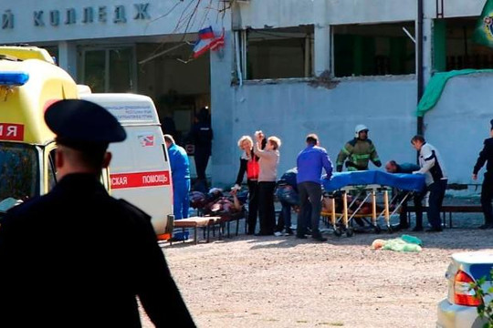 Đánh bom tại trường Đại học ở bán đảo Crimea, 18 người chết