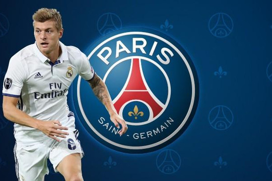 Gã nhà giàu Paris Saint-Germain hạ quyết tâm chiếm Toni Kroos của Real