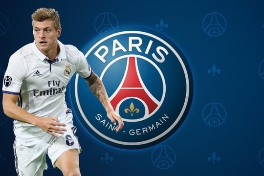 Gã nhà giàu Paris Saint-Germain hạ quyết tâm chiếm Toni Kroos của Real