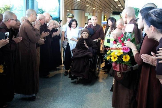 Thiền sư Thích Nhất Hạnh sẽ ở lại Việt Nam đến cuối đời