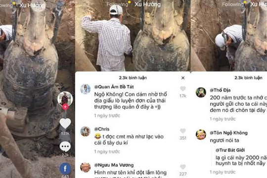 Đào móng nhà, tìm thấy 'lò bát quái nhốt Tôn Ngộ Không' ở Việt Nam