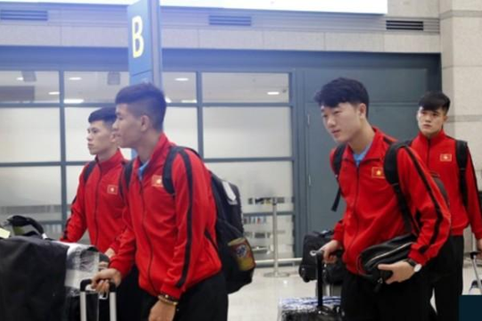 Kết thúc chuyến tập huấn tại Hàn Quốc, tuyển VN trở về nước chuẩn bị chiến dịch AFF Cup