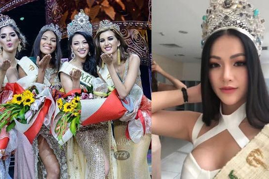 Phương Khánh lần đầu lên tiếng sau khi đăng quang Hoa hậu Trái đất 2018