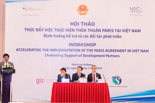 Cộng đồng quốc tế giúp Việt Nam thực hiện tốt Thỏa thuận Paris