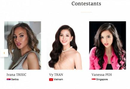 Trần Tiểu Vy rạng rỡ xuất hiện trên trang chủ 'Hoa hậu thế giới'