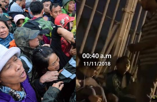 Clip xếp hàng dài cả km mua vé xem Việt Nam: Côn đồ dọa nữ sinh, nhiều fan khóc