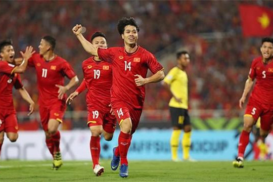 Công Phượng, Anh Đức ghi bàn, Việt Nam đánh bại Malaysia tại 'chảo lửa' Mỹ Đình 