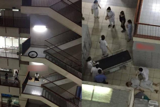 Thanh niên nhảy lầu tự tử ở Bệnh viện Bạch Mai vì đâu?