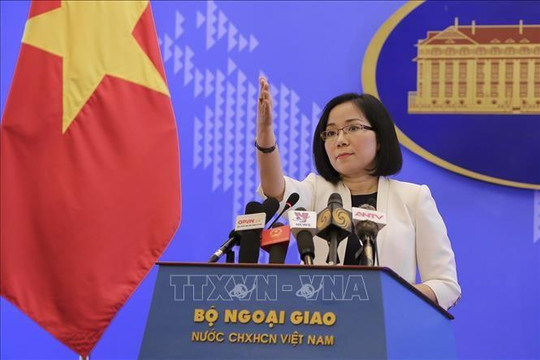 Việt Nam kiên quyết phản đối hoạt động của Trung Quốc ở quần đảo Hoàng Sa