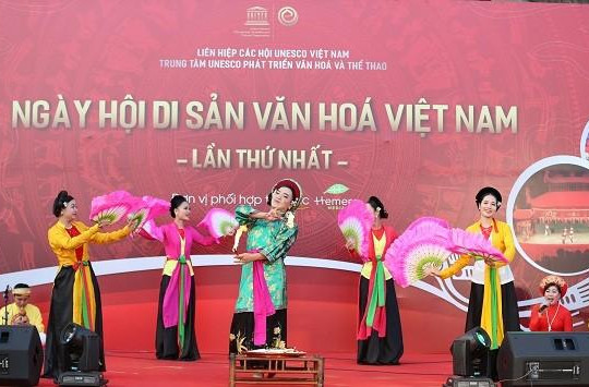 Ngày hội di sản văn hóa Việt Nam lần 1: Đậm đà truyền thống dân tộc
