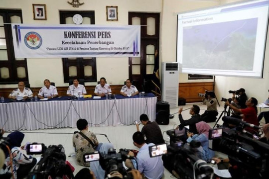 Indonesia công bố báo cáo sơ bộ về vụ máy bay Lion Air gặp nạn