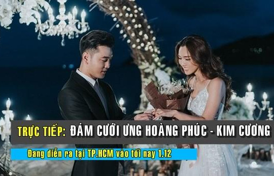  Đám cưới ngọt ngào của ca sĩ Ưng Hoàng Phúc và cựu người mẫu Kim Cương