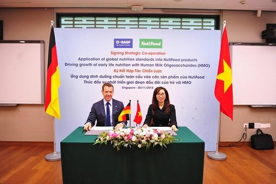 NutiFood, công ty thuần Việt đầu tiên hợp tác với BASF ứng dụng HMO