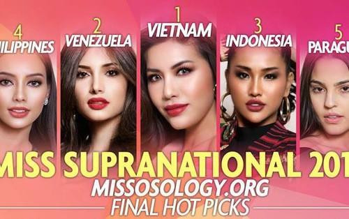 Trước giờ G chung kết Miss Supranational 2018: Minh Tú được dự đoán đăng quang
