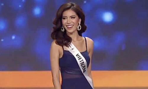 Minh Tú được trao cúp Hoa hậu Siêu quốc gia 2018 do khán giả toàn thế giới bình chọn 