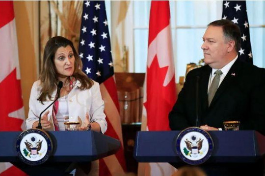 Bộ Quốc phòng và Ngoại giao Mỹ-Canada họp bàn vụ Trung Quốc bắt giữ 2 người Canada