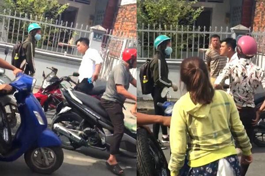 Thanh niên Sài Gòn ốm đòn vì tát nữ sinh đỏ mặt, lấy chìa khóa xe sau va chạm