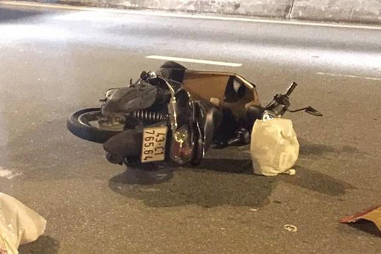Đà Nẵng: Xe máy nổ lốp khi đang chạy, nạn nhân tử vong 