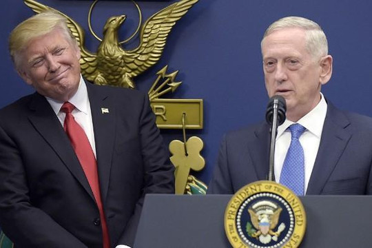 Bộ trưởng quốc phòng Mỹ từ chức sau khi ông Trump rút quân khỏi Syria
