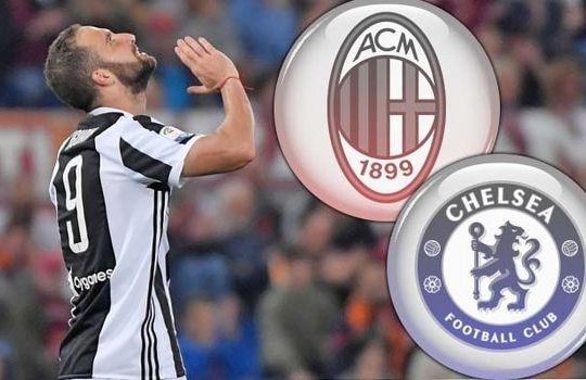 Chelsea tích cực đàm phán để có Gonzalo Higuain vào tháng Giêng