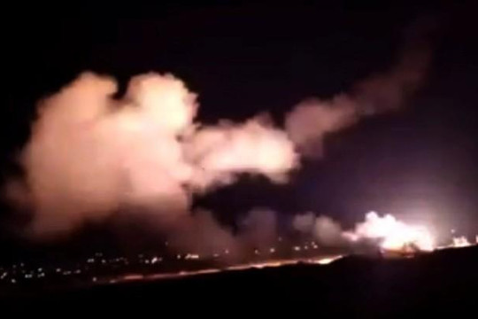  Máy bay chiến đấu Israel bất ngờ tập kích Syria 