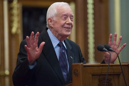 Cựu Tổng thống Mỹ Carter cảnh báo 'chiến tranh lạnh kiểu mới' với Trung Quốc