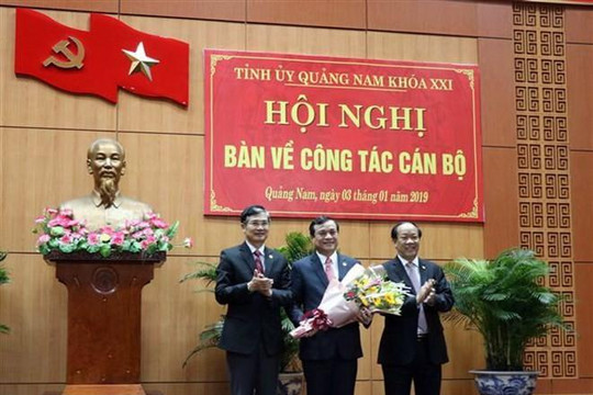 Ông Phan Việt Cường giữ chức Bí thư Tỉnh ủy Quảng Nam