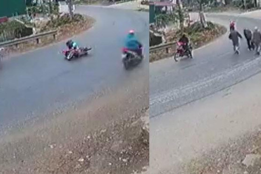 Khúc cua 'ma ám' trước trường THPT Hồng Quang: 10 người tự té xe trong 3 tuần