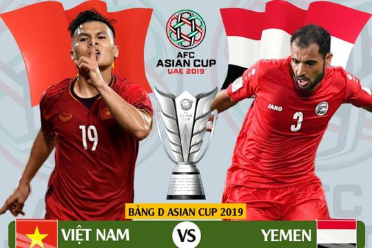 Việt Nam thắng Yemen chỉ là điều kiện cần để vượt vòng bảng Asian Cup
