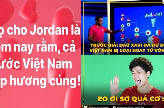 Jordan thua đúng ngày cả nước cúng rằm, fan mỉa mai Xavi vì nói Việt Nam bị loại sớm