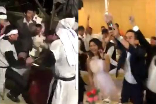Clip đám ma rộn tiếng cười, đám cưới vui gấp đôi khi Việt Nam thắng Jordan