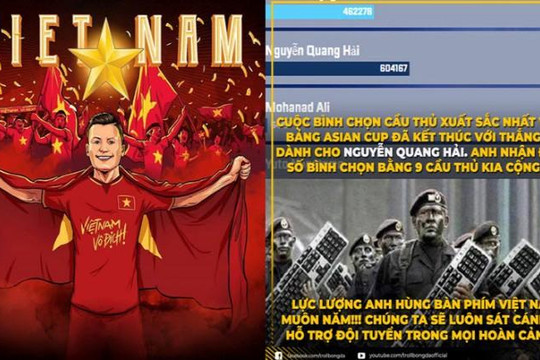 Vô đối trên mạng, fan Việt đề nghị tìm đội vô địch Asian Cup bằng bầu chọn online