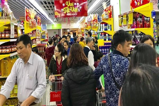 Lượng hàng Việt bán ra trong dịp Tết Kỷ Hợi tăng kỷ lục