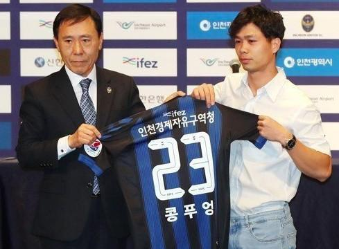 Những hình ảnh đầu tiên trong ngày Công Phượng ra mắt CLB Incheon United​