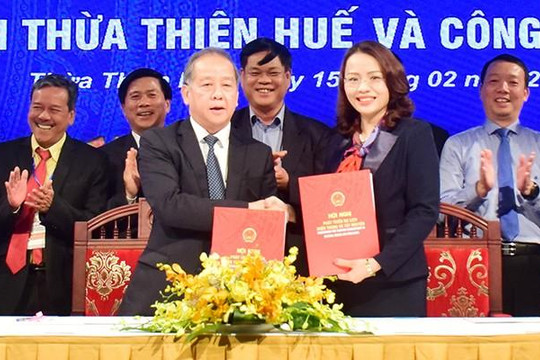 Thừa Thiên - Huế hợp tác chiến lược với nhiều doanh nghiệp lớn