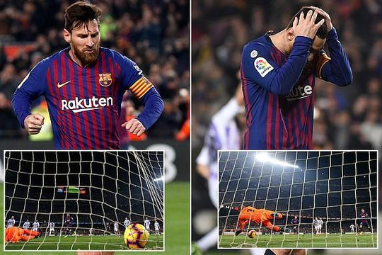Messi sút hỏng phạt đền vì không biết 'thay đổi cách đá'