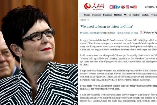 Cựu Thủ tướng New Zealand bị chỉ trích dữ dội vì cáo buộc ca ngợi Trung Quốc