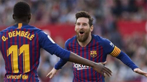 Messi lập hat-trick, Barca thắng ngược ngoạn mục trước Sevilla