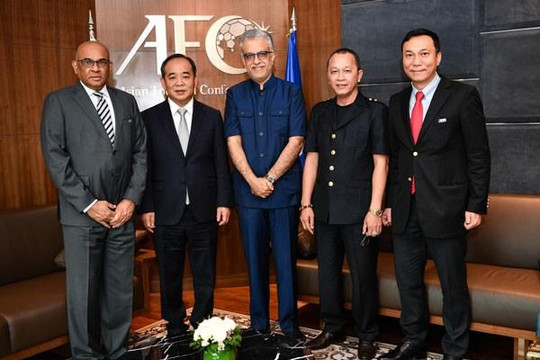 Chủ tịch Lê Khánh Hải đề xuất AFC hỗ trợ, nâng cấp cơ sở vật chất cho bóng đá Việt Nam