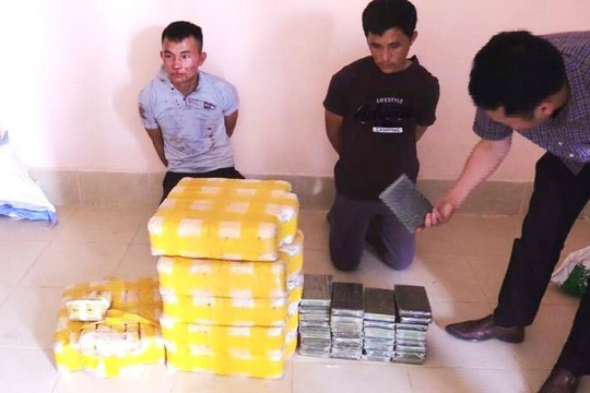 Chặn đứng 600.000 viên ma túy và 36 bánh heroin từ Lào về Việt Nam