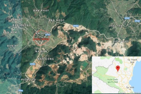 Nghệ An: Sập mỏ thiếc bỏ hoang khiến 3 người mót quặng tử vong