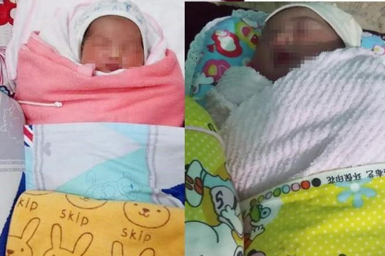 Tìm người thân cho 2 bé gái sơ sinh bị bỏ rơi