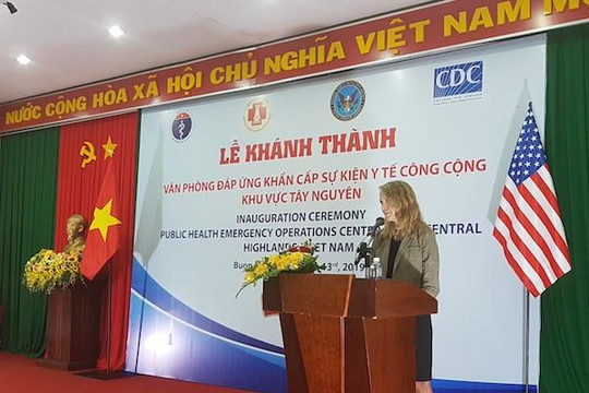 Hợp tác Việt-Mỹ: Khánh thành thêm 2 Trung tâm đáp ứng khẩn cấp sự kiện y tế công cộng EOC