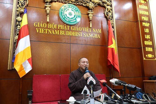Đề xuất đình chỉ mọi chức vụ của trụ trì chùa Ba Vàng Thích Trúc Thái Minh