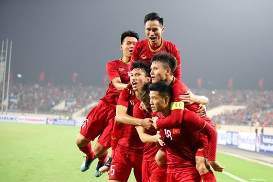 Clip bí mật trong phòng thay đồ U.23 Việt Nam sau khi thắng Thái Lan 4-0