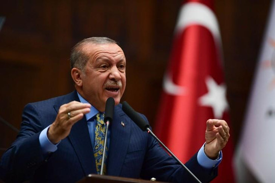 Tổng thống Thổ Nhĩ Kỳ chỉ trích ông Donald Trump vụ Cao nguyên Golan
