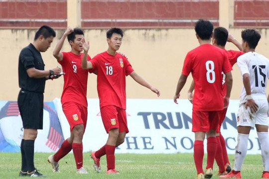 Thắng nghẹt thở Myanmar, Trung Quốc giành vị trí thứ 3 giải U.19 Quốc tế
