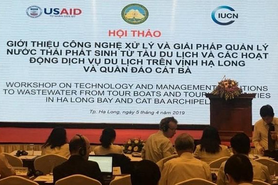 Quảng Ninh tìm giải pháp xử lý nước thải từ thuyền du lịch tại Vịnh Hạ Long