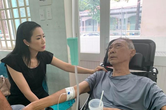 Bệnh ung thư nghệ sĩ Lê Bình chuyển biến xấu, bị hoại tử thân dưới